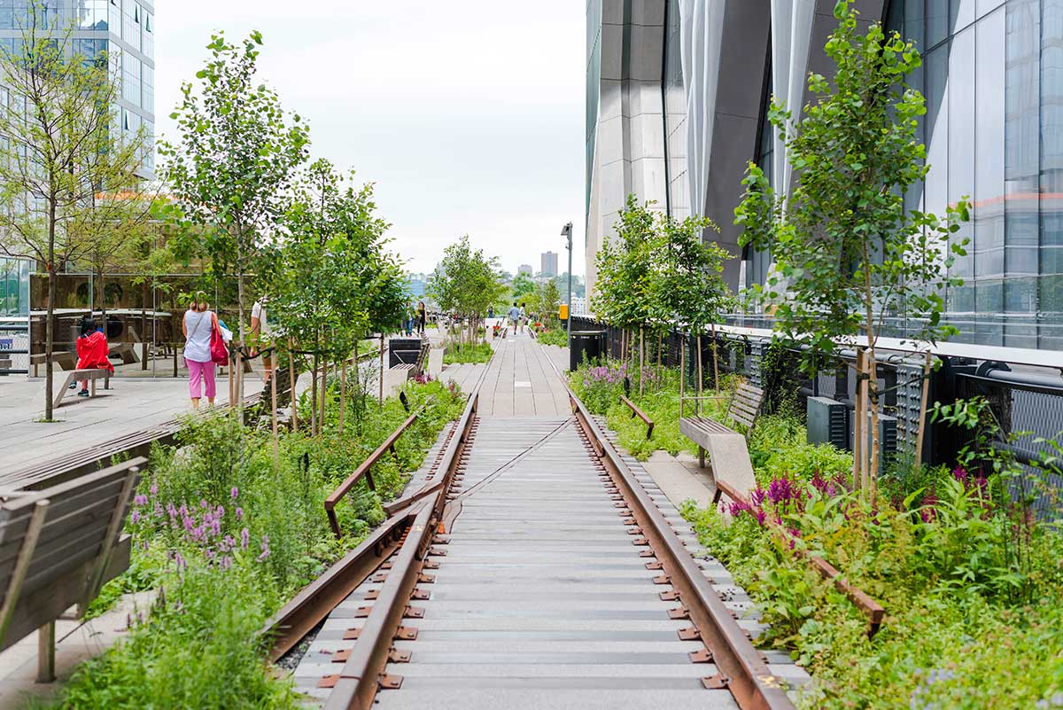 Visiter la High Line, un parc urbain à New York